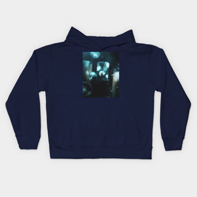 Deep serenity Kids Hoodie by RoscoAdrian